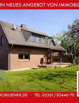 Ein Haus mit nordischem Charme in ruhiger Lage - Familienidyll in Calberlah-Wettmershagen - Calberlah