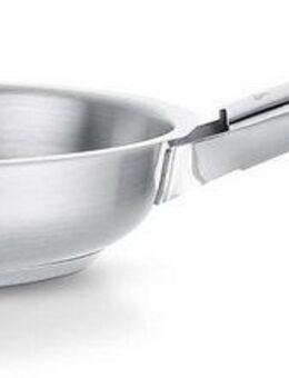 Fissler Bratpfanne Fissler Pure Collection Pfanne 20cm, Edelstahl 18/10 (1-tlg), Superthermic Boden, backofengeeignet (bis 230°C), Made in Germany