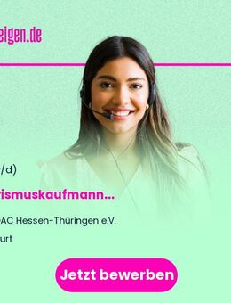 Tourismuskaufmann (w/m/d) - Hanau (Brüder-Grimm-Stadt)