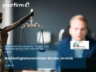 Nachhaltigkeitsrechtlicher Berater (m/w/d) - Berlin