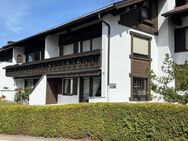 Terrasse mit Ausblick - Großzügige 2 1/2-Zimmer-Wohnung in Bad Hindelang - Bad Hindelang