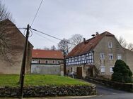 idyllisch gelegener Bauernhof mit Nebengelass zwischen Nossen und Meißen - Nossen