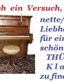 aus Nachlass kann ich Ihnen u.a. dieses schöne alte THÜRMER - Klavier anbieten in 90451