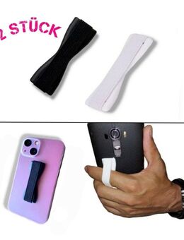 2 Stück Handy Fingerhalter Band Halter Griff Handyhalter Finger Halter Klebeband 8,90 €* - Villingen-Schwenningen