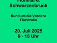 Nachbarschaftsflohmarkt Schwarzenbruck (rund um den vorderen Bereich der Flurstraße) in 90592