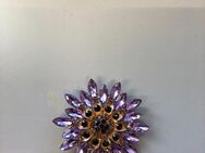 Stunning Purple Brooch - Dresden