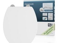 Schütte WC-Sitz WHITE, aus Kunststoff, mit Absenkautomatik und Schnellverschluss