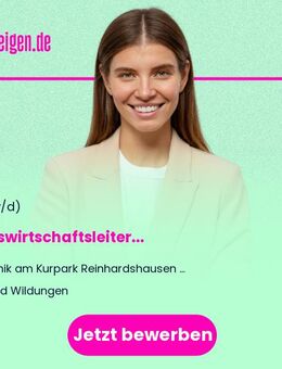 Hauswirtschaftsleiter (m/w/d) - Bad Wildungen