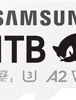 Samsung SONIC microSD + SD Adapter Speicherkarte (1000 GB, Video Speed Class 30 (V30)/UHS Speed Class 3 (U3), 180 MB/s Lesegeschwindigkeit)