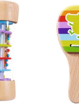 Eichhorn Spielzeug-Musikinstrument Musikset Rassel, (Set, 2 tlg)