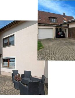 Doppeltes Glück: Generationenhaus mit Platz für Hobbys im Nebengebäude - Holzheim (Forst)