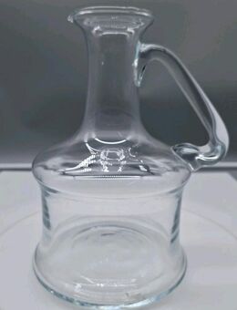 Glasflasche Krug Flasche Karaffe Glas Deko 22cm hoch 14cm breit - Essen