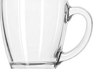 LIBBEY Gläser-Set Tasse -TAPERED-, 458 ml, Ø 10 cm, H: 10,5 cm, 6er Set, Glas, hochwertig verarbeitet, im modernen Design