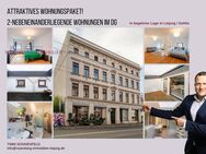 *frei werdend* 2-nebeneinanderliegende Wohnungen im DG in begehrter Lage in Gohlis - Leipzig
