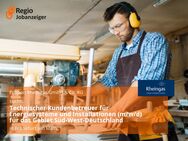 Technischer Kundenbetreuer für Energiesysteme und Installationen (m/w/d) für das Gebiet Süd-West-Deutschland - Frankfurt (Main)