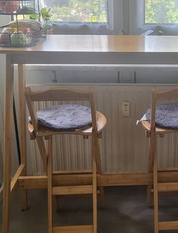 Bartisch mit Barhocker, Stehtisch mit 2 verstellbaren Barhockern - Köln
