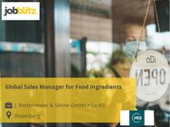 Global Sales Manager for Food Ingredients - Rosenberg (Regierungsbezirk Stuttgart)