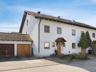 Familienfreundliches Reihenendhaus mit Energieklasse C und Gartenidylle am Teich - Türkheim