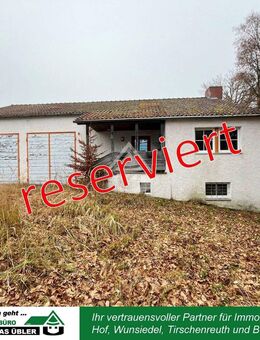 Ehem. Gewerbeeinheit mit Möglichkeit zum Wohnen - Selb