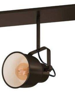 EGLO Deckenspot MITCHLEY, ohne Leuchtmittel, Deckenleuchte Vintage, Industrial, Retro, Küchenlampe, E27, 57,5 cm