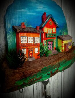 1 Schlüsselanhänger Handarbeit Das perfekte Geschenk für jeden Anlass Holz - Delmenhorst