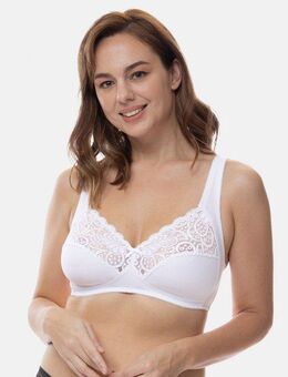 Dorina Bügelloser BH Georgina mit Spitze, stützendes Unterbrustband, Full-Cup