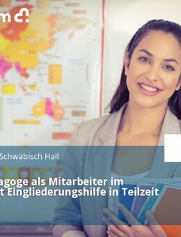 Sozialpädagoge als Mitarbeiter im Fachdienst Eingliederungshilfe in Teilzeit (m/w/d) - Crailsheim