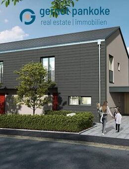Projektiertes Reiheneckhaus mit Doppelcarport und Anbau in Toplage von Emskirchen - Emskirchen