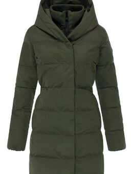 Ragwear Steppmantel Niani YOUMODO Warmer Wintermantel mit hohem Kragen und Kapuze