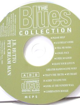CD - The Blues Collection - J.B. Hutto - Pet Cream Man - Biebesheim (Rhein)