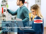 Sales Support Spezialist Schweißtechnik - Winsen (Luhe)