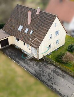 Viel Platz für die Familie - Zwei Wohneinheiten mit Garten, Garage und Ausbaupotential - Alfdorf