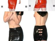 Latex Röcke Rot & Schwarz Unisex Gr S BDSM Erotik Rubber Fashion Paket Set - Ilmenau