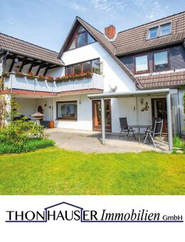 Alles auf einer Ebene! Drei-Zimmer-Erdgeschosswohnung mit gepflegten Garten in 22946 Trittau - Trittau