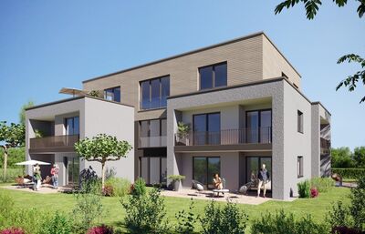3-Zimmer Neubauwohnung 1.OG mit Balkon in schöner Lage in Bayreuth