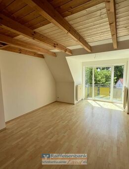 Single oder Paar! Bahnhofstraße, 2-Zimmer-Galeriewohnung im DG mit Tiefgaragenstellplatz - Schrobenhausen