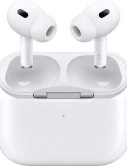 Apple AirPods Pro (2. Gen. 2023) mit MagSafe Case (USB-C) In-Ear-Kopfhörer (Active Noise Cancelling (ANC), Freisprechfunktion, Transparenzmodus, kompatibel mit Siri, Siri, Bluetooth)