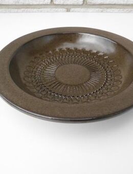 Upsala-Ekeby Keramik Schale braun mit Relief Design Mari Simmulson Schweden Vintage Retro 15,- - Flensburg