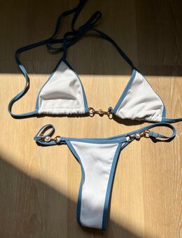 Weiß blauer Bikini - Bielefeld