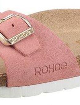 Rohde Pantolette, Keilabsatz, Sommerschuh, Schlappen mit vorgeformtem Softfußbett