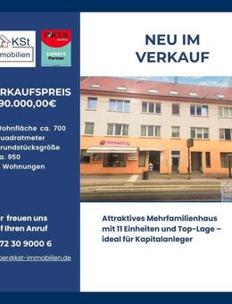 Attraktives Mehrfamilienhaus mit 11 Einheiten und Top-Lage - ideal für Kapitalanleger - Leipzig