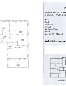 Provisionsfrei für Käufer! Neubau 2- Zimmer-Eigentumswohnung, Nähe der Stadt Cham - Cham
