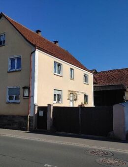 Einfamilienhaus zentral gelegen in Nüdlingen mit Entwicklungspotenzial - Nüdlingen