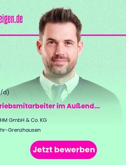 (Junior-) Vertriebsmitarbeiter im Außendienst (m/w/d) - Höhr-Grenzhausen