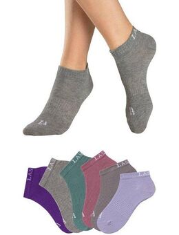 LASCANA ACTIVE Sneakersocken (Packung, 6-Paar) mit eingestricktem Marken Logo
