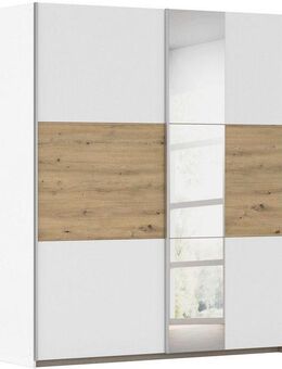 rauch Schwebetürenschrank Kleiderschrank Schrank Garderobe TOPSELLER ASTANA OTTO´s CHOICE (3 Ausstattungen BASIC/CLASSIC/PREMIUM, Breiten 175/218/261 cm) mit 3 Spiegelelementen, Metallgriffleisten alufarbig MADE IN GERMANY