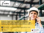 Diplom-Ingenieurin / Diplomingenieur (Universität) oder Master (m/w/d) für die Leitung des Arbeitsbereiches Schutz und Bewirtschaftung des Grundwassers - Mainz