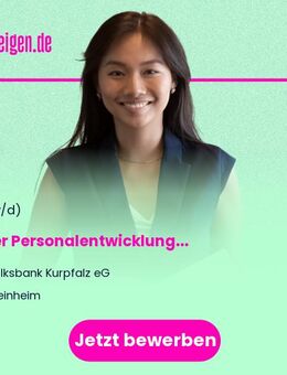 Leiter Personalentwicklung (m/w/d) - Weinheim