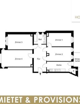 Charaktervolle 4-Zimmer-Wohnung mit Stuck - Leipzig