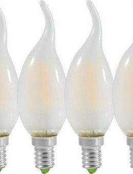 näve LED-Leuchtmittel Windstoß, E14, 6 St., Warmweiß, LED Leuchtmittel >>Windstoß<< 6er Set E14, warmweiß, nicht dimmbar